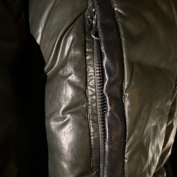 Maclage army green puffer jacket - Picture 3 of 7